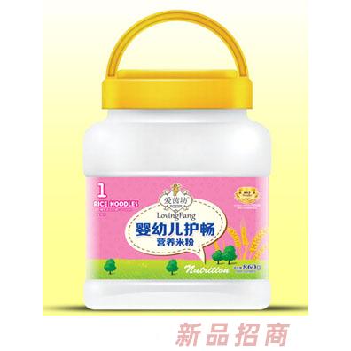 愛茵坊燕麥鈣鐵鋅淮山蓮子綠豆百合核桃加鈣護(hù)暢營(yíng)養(yǎng)米粉桶裝