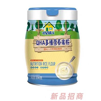 才星狀元DHA多維高鐵營(yíng)養(yǎng)米粉罐裝236g