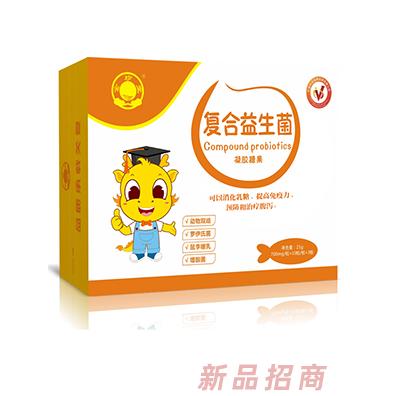 金珍堂復(fù)合益生菌凝膠糖果
