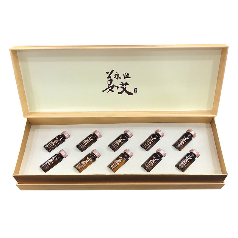 姜艾精油套盒一生美容院身體按摩油肩頸開(kāi)背刮痧經(jīng)絡(luò)卵巢乳腺推油OEM代加工
