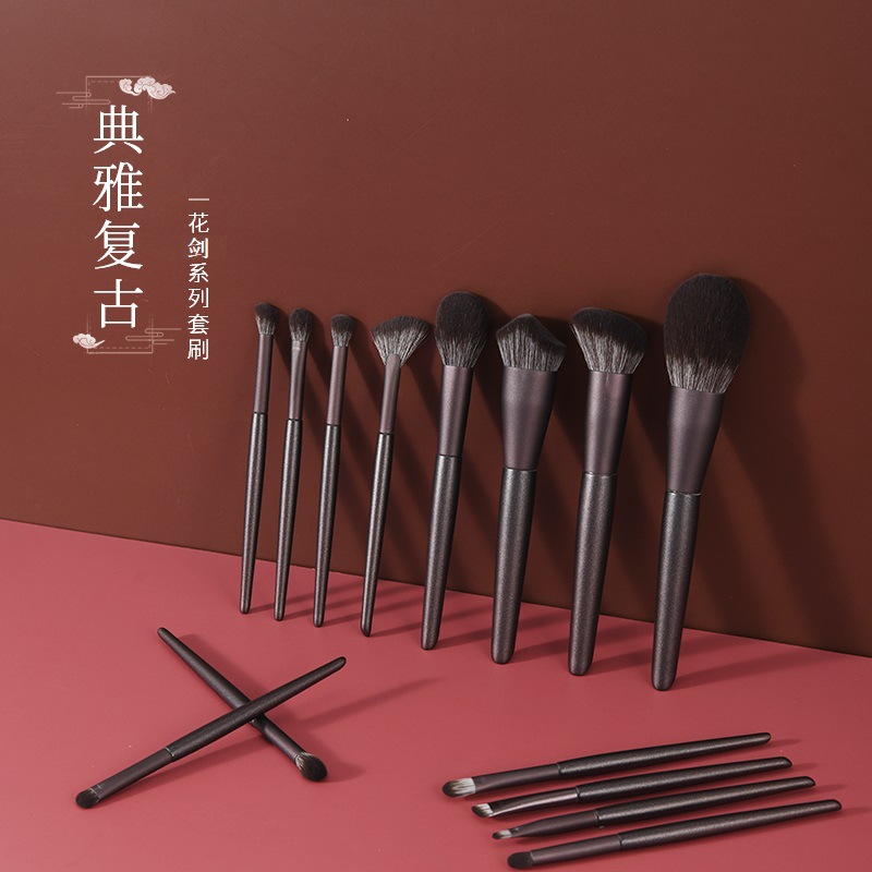 花劍化妝刷初學(xué)者修容散粉刷OEM代加工