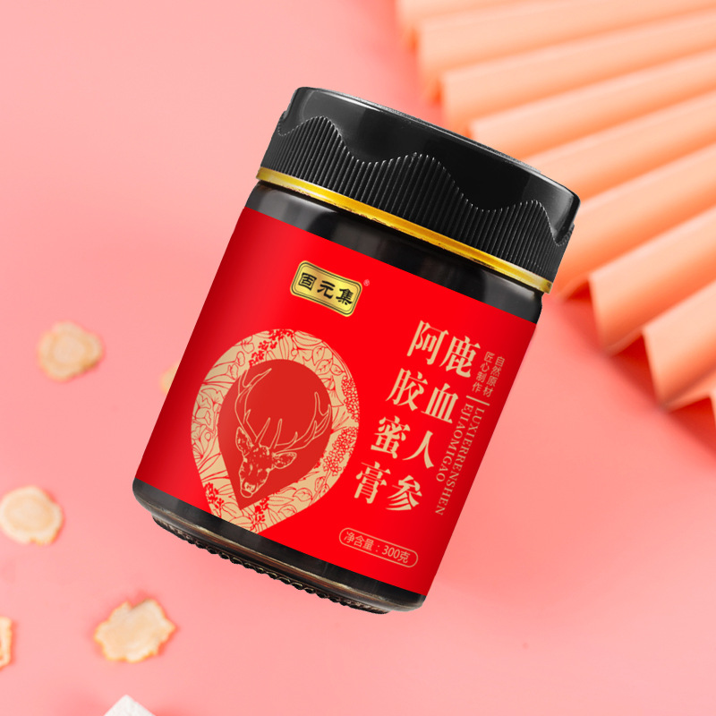固元集 鹿血人參阿膠蜜膏300克OEM代加工