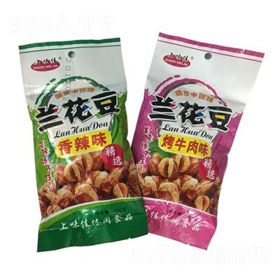 上味佳蘭花豆香辣味、烤牛肉味150g