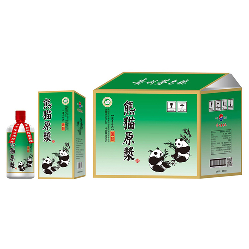 貴州茅臺(tái)鎮(zhèn)國(guó)韻熊貓?jiān)瓭{酒52°500ml濃香型白酒.jpg