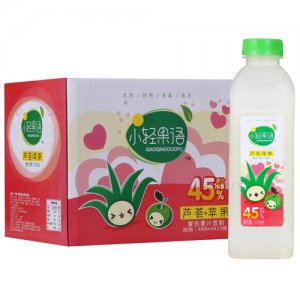 小輕果語蘆薈+蘋果復(fù)合果汁