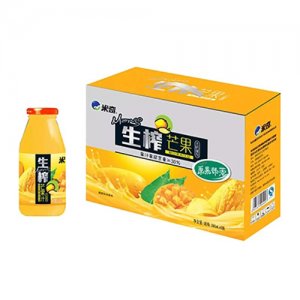 米奇生榨芒果復(fù)合果汁飲品260ml×8瓶