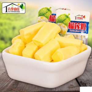 六季山莊榴蓮糖200g休閑零食糖果