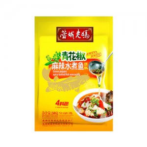 蓉城老媽青花椒麻辣水煮魚（4料包)
