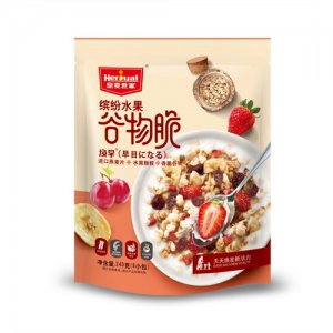 皇麥?zhǔn)兰覠ㄔ缋_紛水果谷物脆