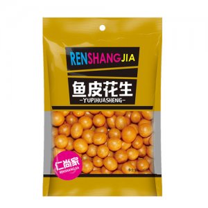 仁尚家魚(yú)皮花生休閑炒貨140g