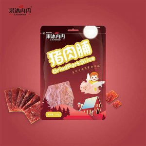 果沐冉冉豬肉脯120g