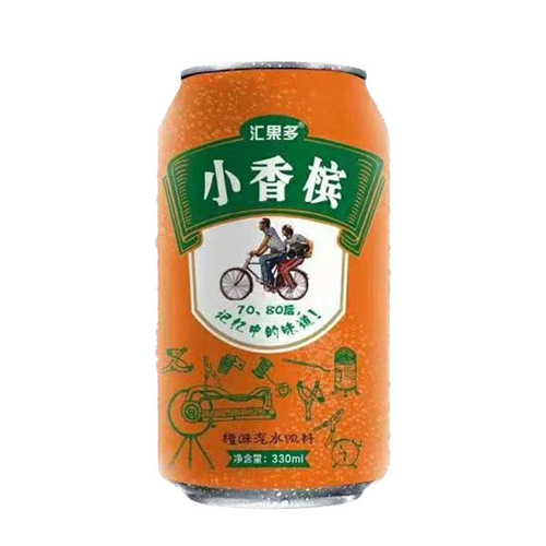 匯果多小香檳橙味汽水330ml