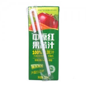 中原紅果蔬汁  橙汁+胡蘿卜
