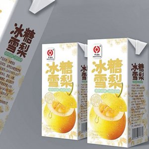 中原紅冰糖雪梨飲料 盒裝